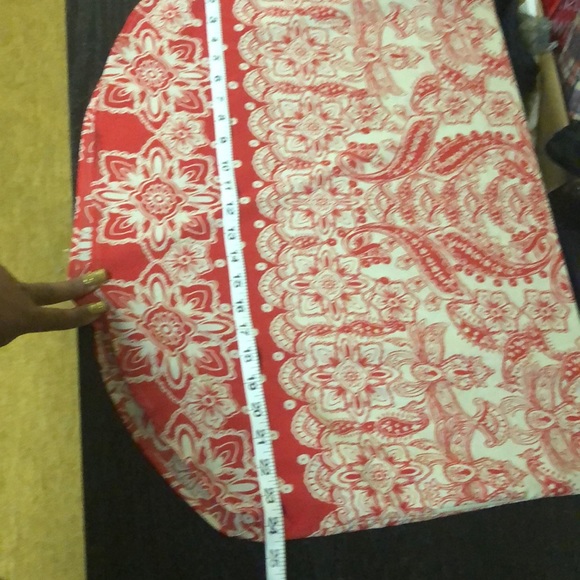 MOVING SALE NO HAGGLING WOMEN JOE FRESH RED/CREAM XL DRESS & RED NO BRAND LEGGIN - Picture 9 of 14